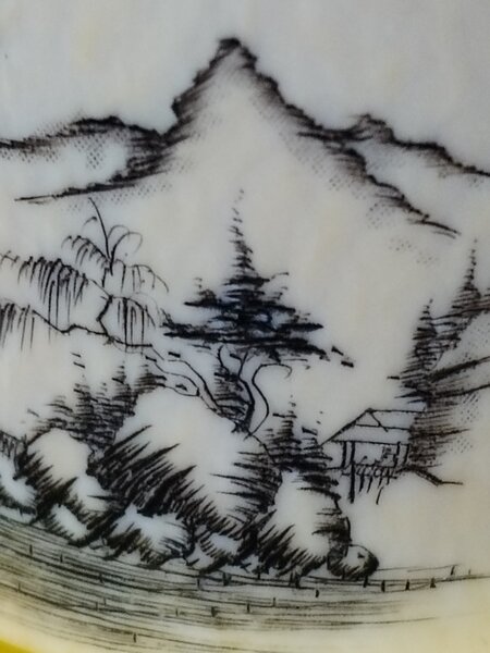 Bratara decorativa din fildes natural, China anul 1959